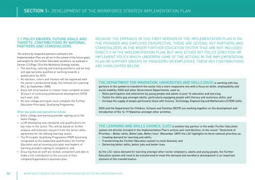 IMPLEMENTATION PLAN - Skills for Life Improvement Programme ...