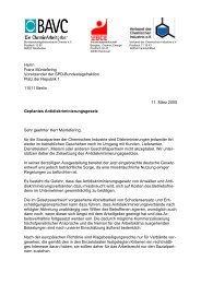 Brief an den Vorsitzenden der SPD ... - Chemie-Sozialpartner