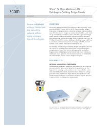 3Com Wireless LAN Bridge - CyberStreams