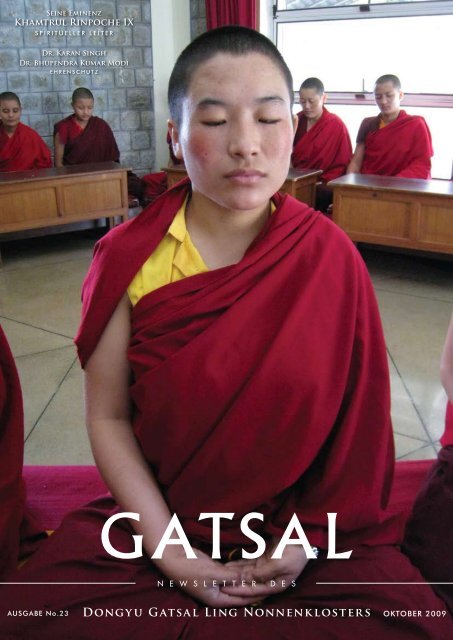 DONGyU GAtSAl LiNG NONNENklOStERS - The Official Tenzin ...