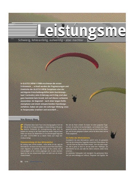 kostenlos im PDF-Format lesen. - Gleitschirm