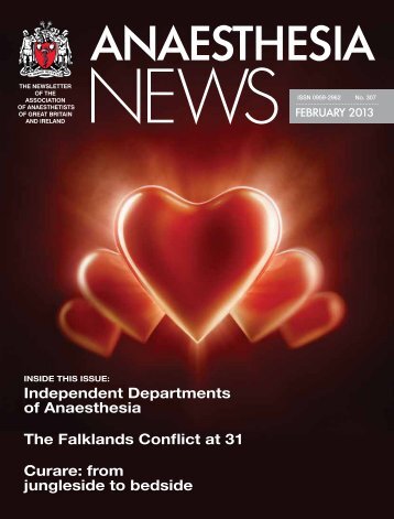 Independent Departments of Anaesthesia The Falklands ... - aagbi