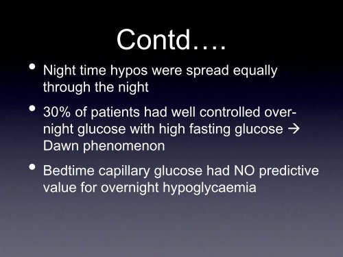 What happens to blood glucose overnight - Dr Pratik ... - Dafne