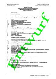 Entwurf Muster-Hochhausrichtlinie - GEP