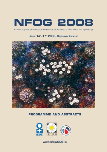 NFOG 2008 - The Nordic Federation of Societies of Obstetrics and ...