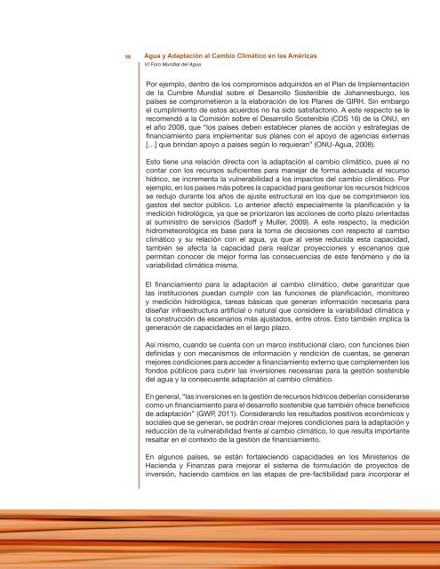 Agua y AdaptaciÃ³n al Cambio ClimÃ¡tico en las ... - ONU-HÃ¡bitat