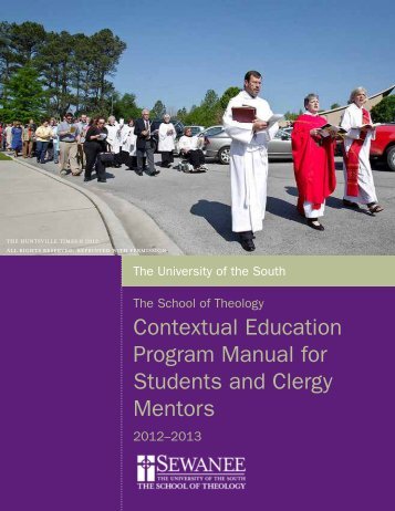 Contextual Education Program - The School of Theology - Sewanee