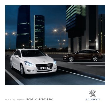 DODATNA OPREMA 508 / 508SW - Peugeot