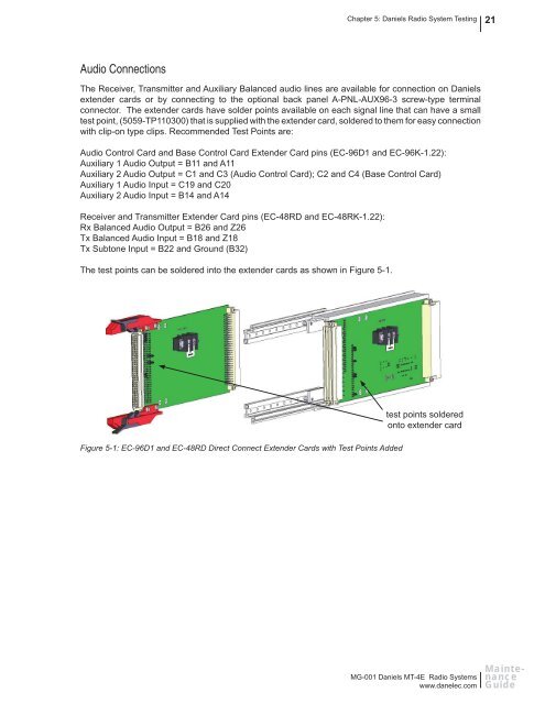 MT-4E Analog and P25 Digital Radio Systems - Daniels Electronics