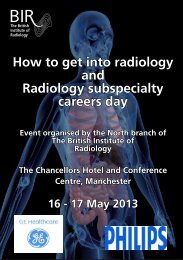 How to get into radiology and Radiology subspecialty careers day