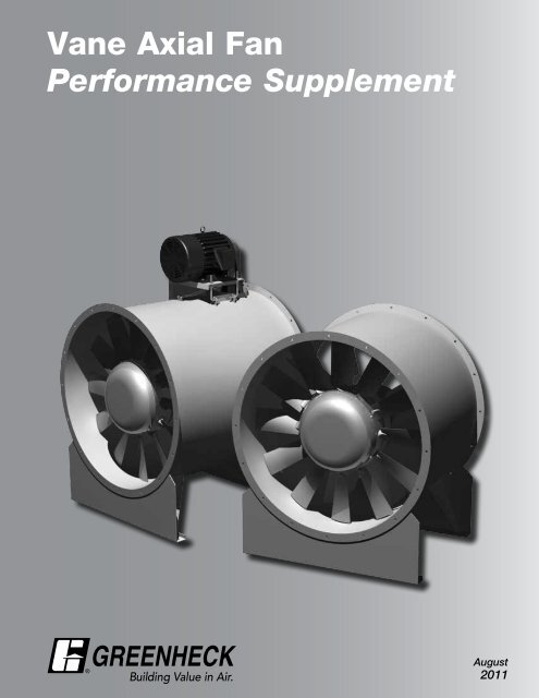 Vane Axial Fans - Greenheck