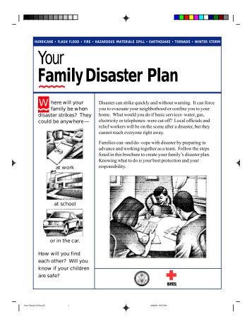 Your Family Disaster Plan - Delaware Emergency Management ...