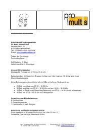 Informationen - pro multis gGmbH