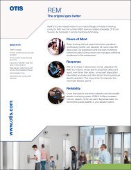 Download REM6 Factsheet - Otis Elevator Company