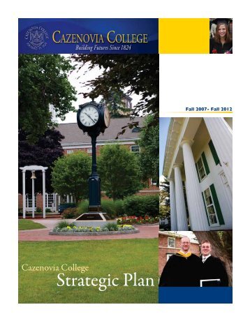 Strategic Plan - Cazenovia College