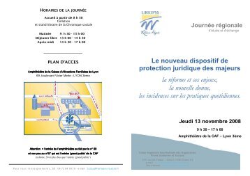 Le programme de la journÃ©e - RhÃ´ne-Alpes Solidaires