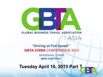 China - The Global Business Travel Association