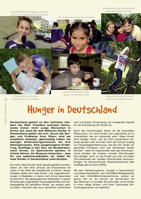 Tätigkeitsbericht 2011 auf Seiten 24-29 (PDF) - Children for a better ...