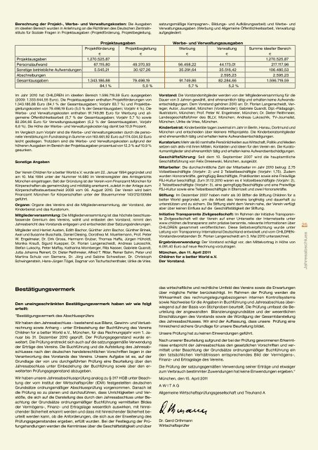 Tätigkeitsbericht 2011 auf Seiten 24-29 (PDF) - Children for a better ...