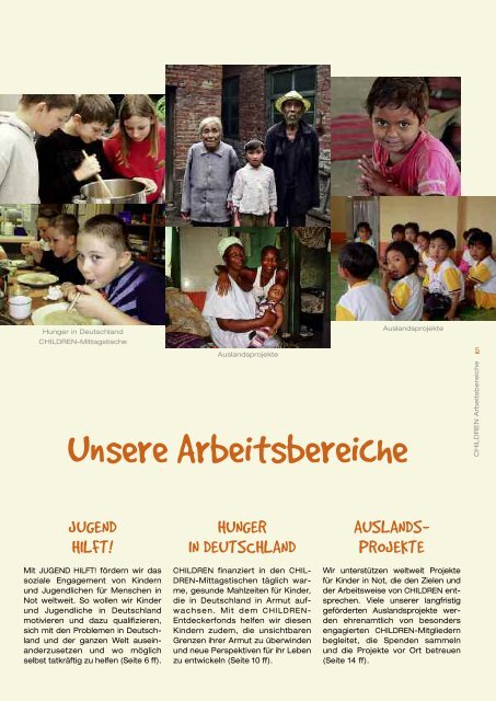 Tätigkeitsbericht 2011 auf Seiten 24-29 (PDF) - Children for a better ...