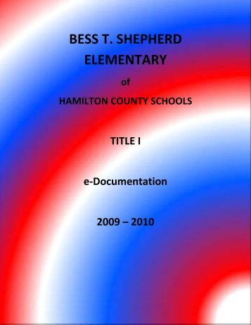 bess t. shepherd elementary - Hamilton County Department of ...