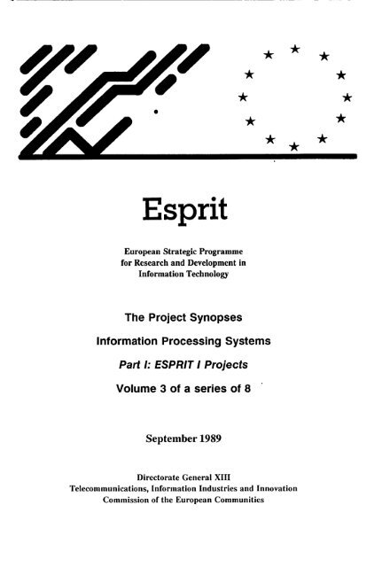 Esprit - Archive of European Integration