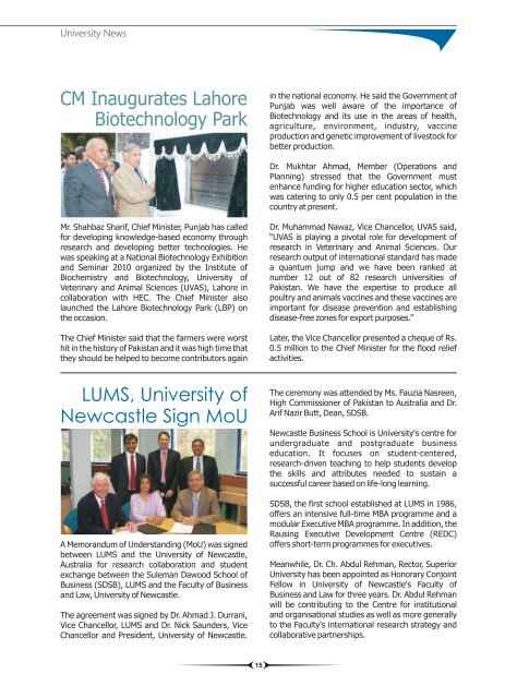 Magazine October 2010 - Higher Education Commission