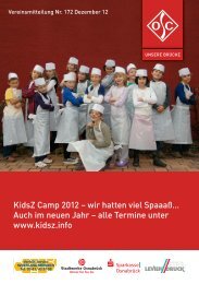 KidsZ Camp 2012 â wir hatten viel SpaaaÃâ¦ - OsnabrÃ¼cker ...