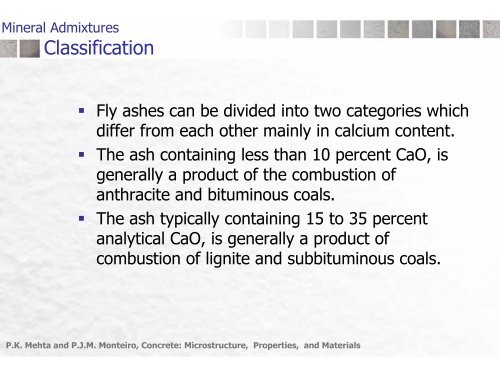 Mineral Admixtures - Civil and Environmental Engineering