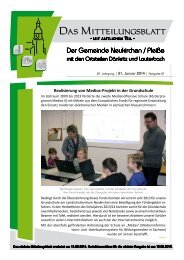 Ausgabe 01/2014 - Neukirchen/Pleiße