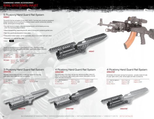 command arms accessories catalog - Public Safety Equipment ...