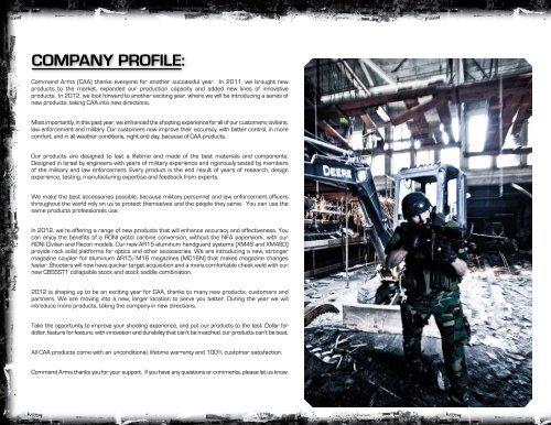 command arms accessories catalog - Public Safety Equipment ...