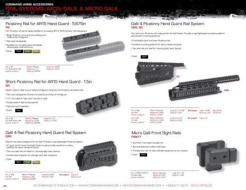 command arms accessories catalog - Public Safety Equipment ...