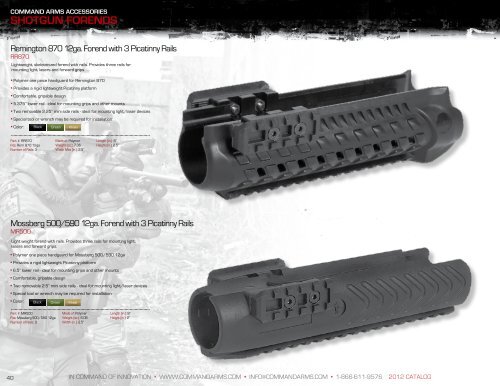 command arms accessories catalog - Public Safety Equipment ...