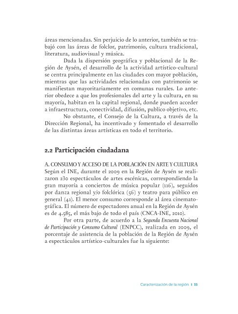 Política Cultural Regional 2011-2016. Aysén del general Carlos ...