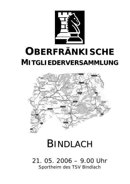 das Jahresheft zur Mitgliederversammlung in Bindlach