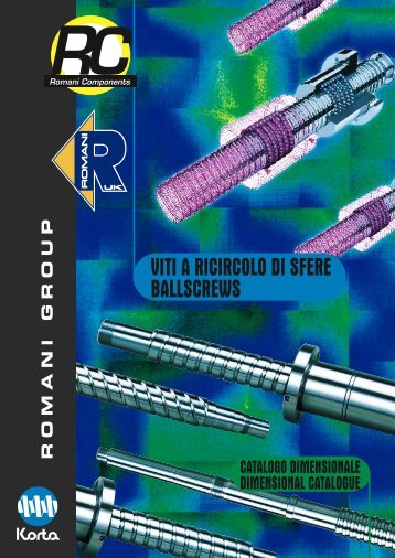 VITI A RICIRCOLO DI SFERE BALLSCREWS - Korta S.A.