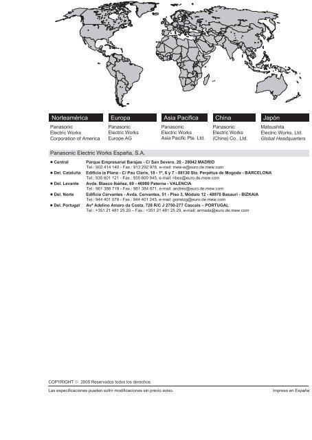 Serie VF0 - Panasonic Electric Works Schweiz AG