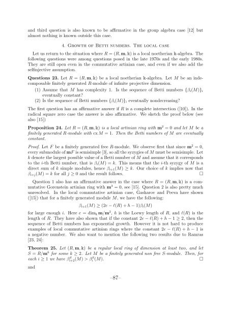 Proceedings of the 44th Symposium on Ring Theory and ...