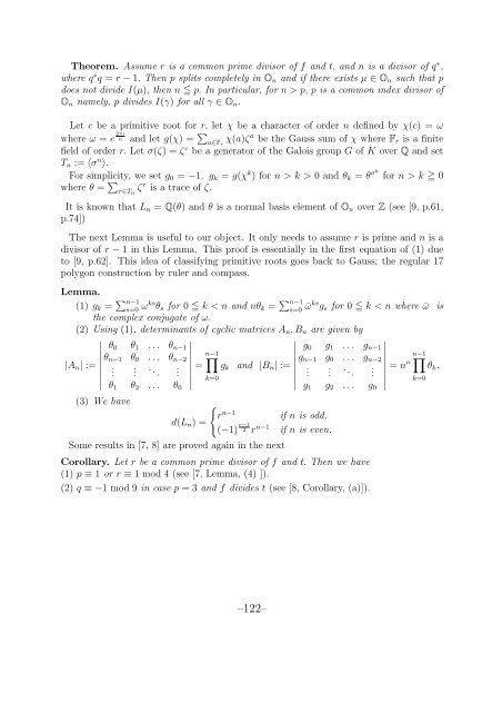 Proceedings of the 44th Symposium on Ring Theory and ...