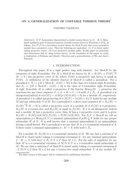 Proceedings of the 44th Symposium on Ring Theory and ...