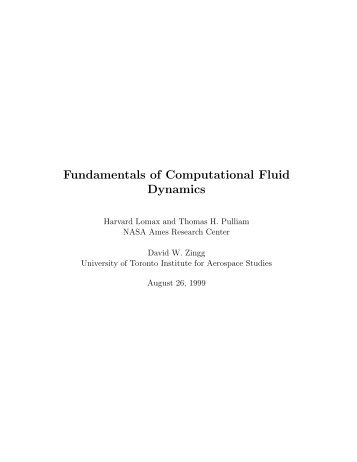 Fundamentals of Computational Fluid Dynamics