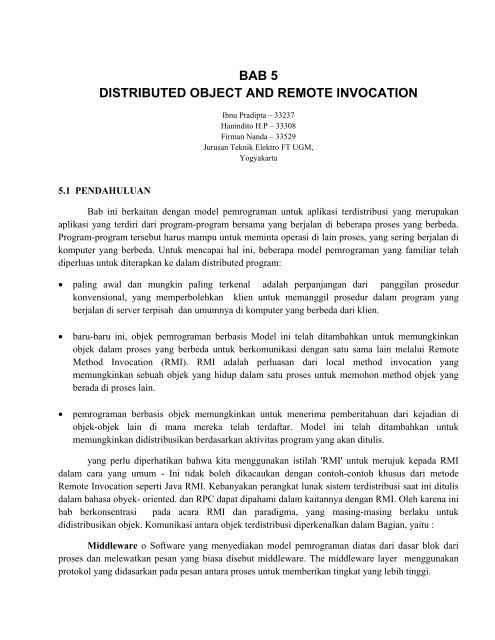 resume - Teknik Elektro UGM