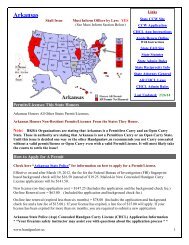 Arkansas - Handgunlaw.us