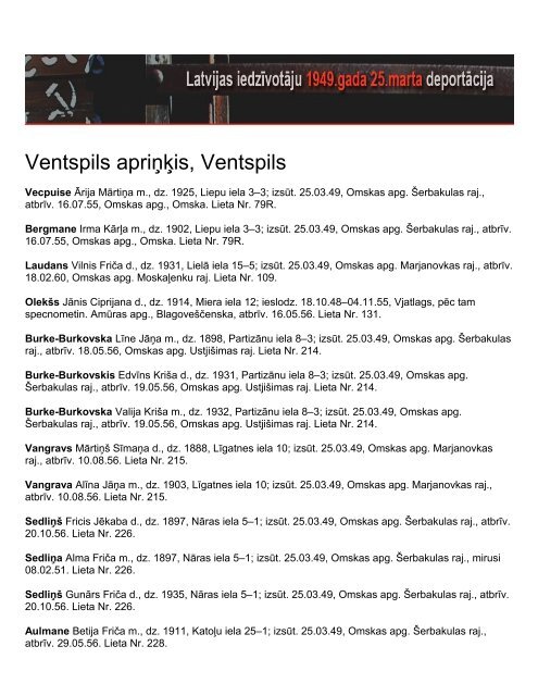 Repellent my Occurrence Ventspils apriÅ†Ä·is(pdf)