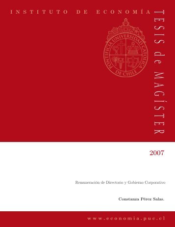 Descargar PDF - Instituto de EconomÃ­a - Pontificia Universidad ...