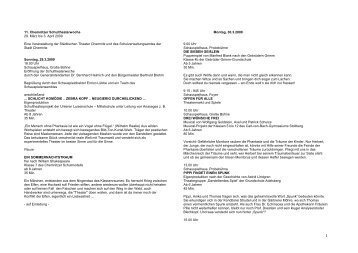 Progamm der 11. Chemnitzer Schultheaterwoche (36 kB)
