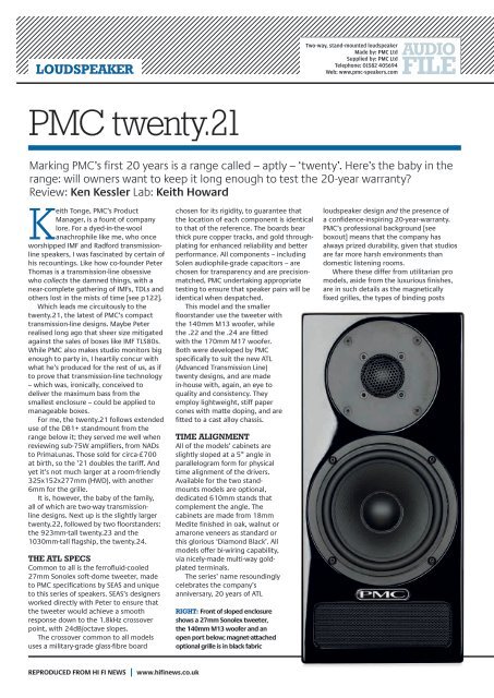 pmc speakers price list