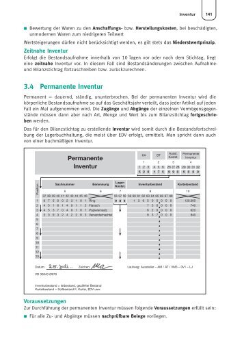 3.4 Permanente Inventur - Christiani