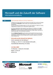 Microsoft und die Zukunft der Software